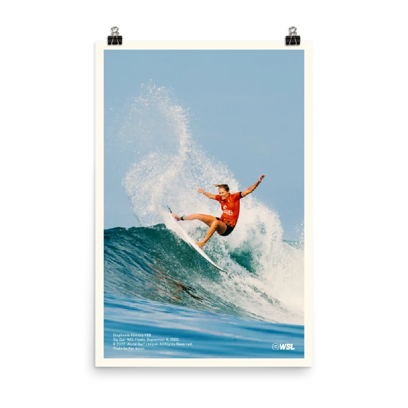 2023 Stephanie Gilmore Poster: Rip Curl WSL Finals, 2022