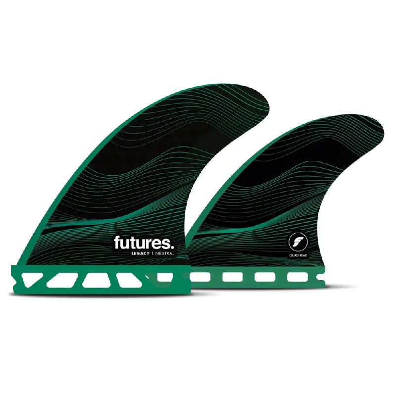 FUTURES LEGACY F6 HONEYCOMB QUAD M - GREEN