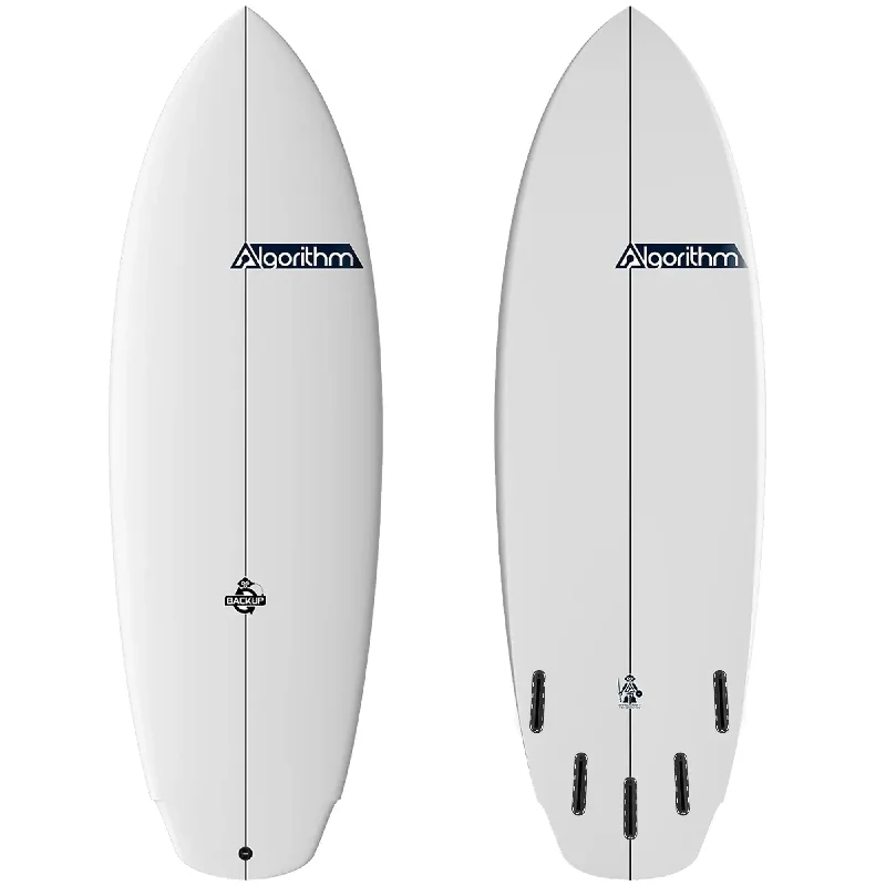 surfboards with a round pin tail for control-Algorithm BackUp Surfboard - Futures