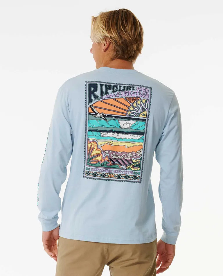 2023 Rip Curl WSL Finals Long Sleeve Split Tee