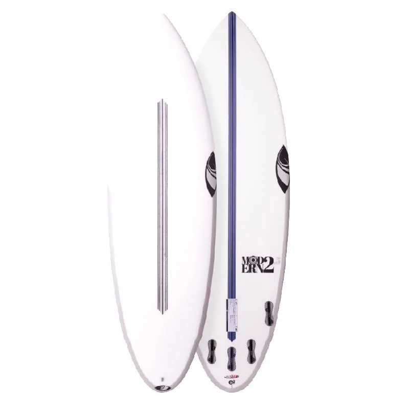 surfboards for competitive surfing-SHARP EYE MODERN 2.5 FCS II TRI/QUAD 5'8"