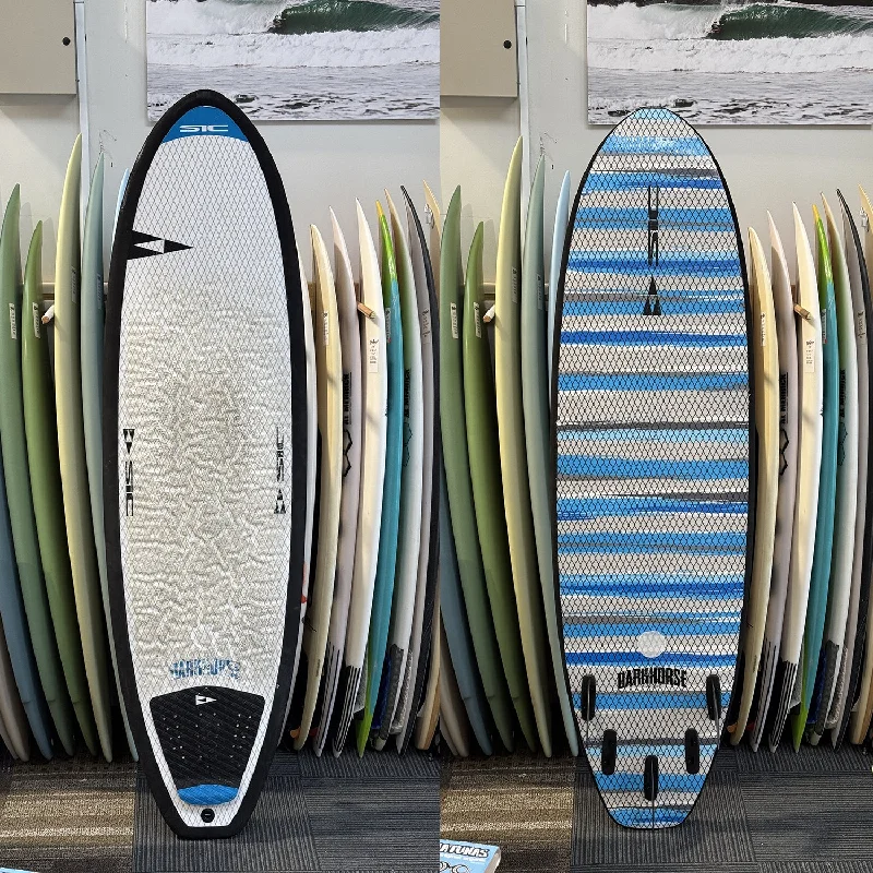 best surfboards for beginners-SIC DARKHORSE 6'8" 60L SOFT BOARD FCS