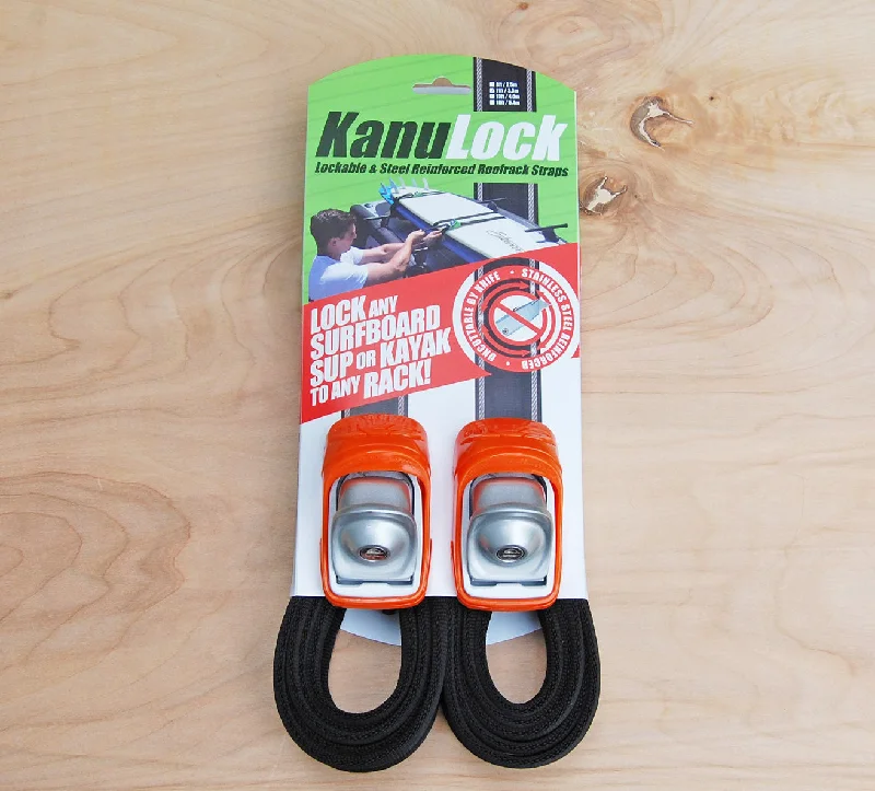 surfboard fins for smooth turns-Kanu Lock and straps 11 ft.