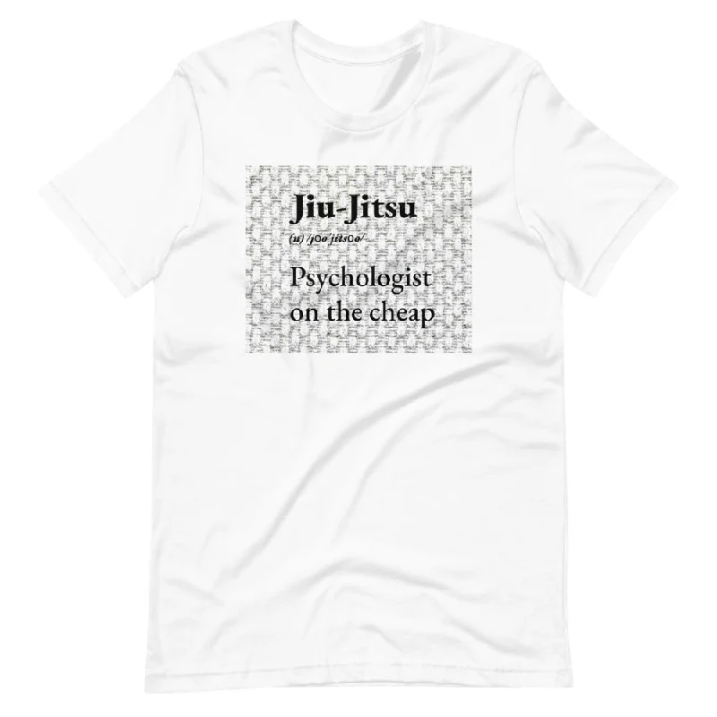 surf hoodies for comfort after sessions-SSBJJ "Jiu Jitsu Dictionary" Short-Sleeve T-Shirt (Made in USA)