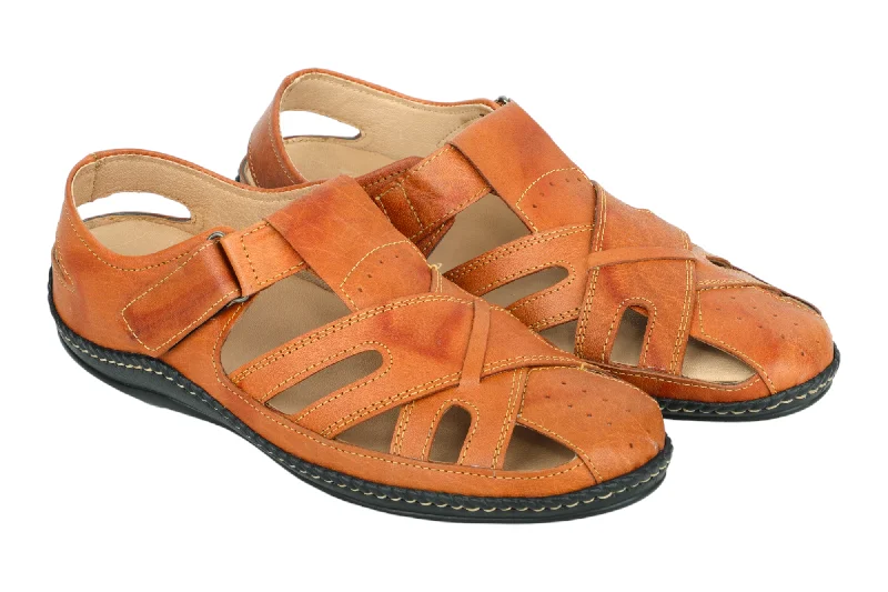 Mens leather Sandal 910502