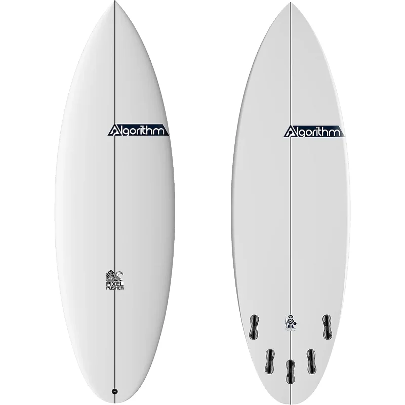 surfboards with adjustable fins for flexibility-Algorithm Pixel Pusher Surfboard - FCS II