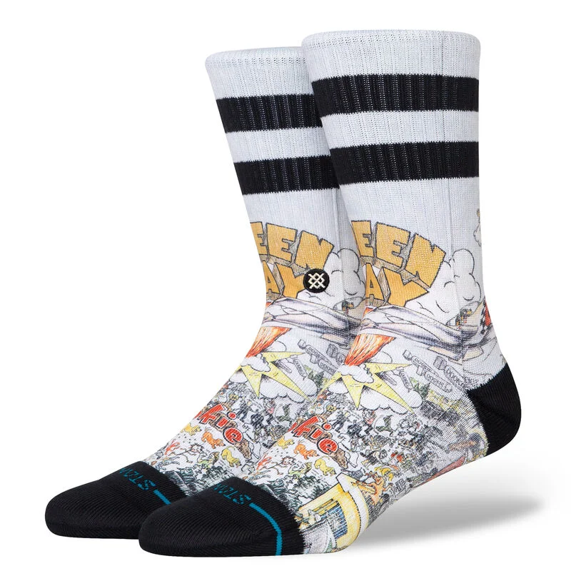 surfboards for powerful wave rides-Stance Green Day Basket Case Crew Socks - Multi