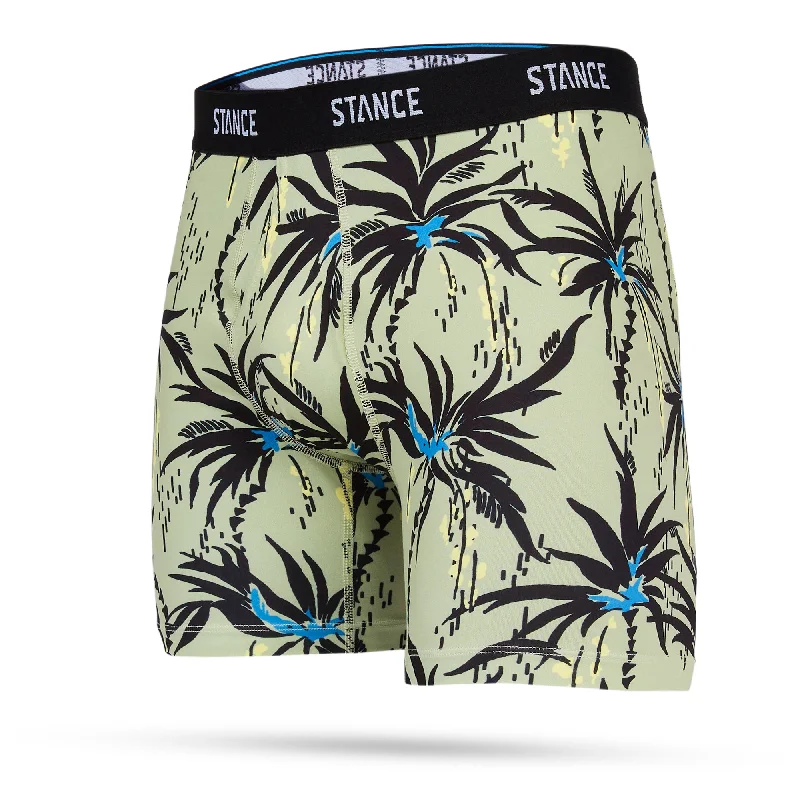 surfboards for versatile wave conditions-Stance Palmdice Boxer Brief - Green