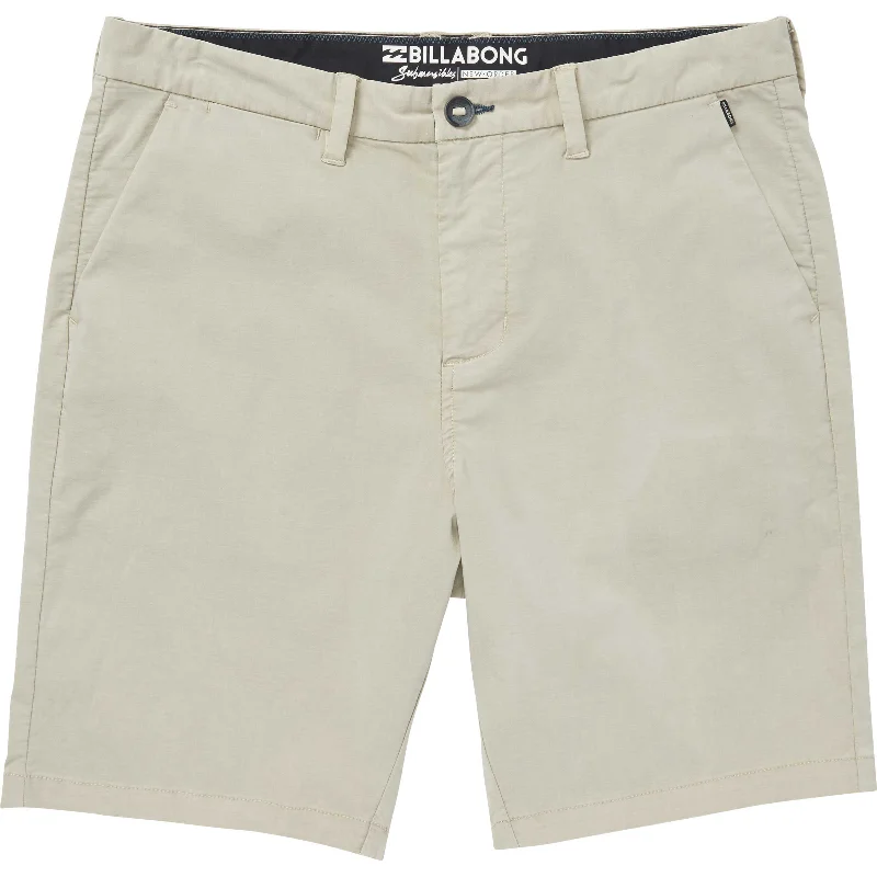 surf clothing for summer beach days-Billabong New Order X Overdye Shorts - Chino