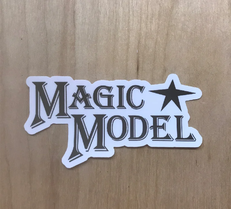 premium surfboard fins for durability-Magic Model Sticker