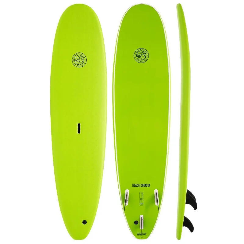 premium surfboards for professionals-GNARALOO BEACH CRUISER SOFTBOARD 7'0"