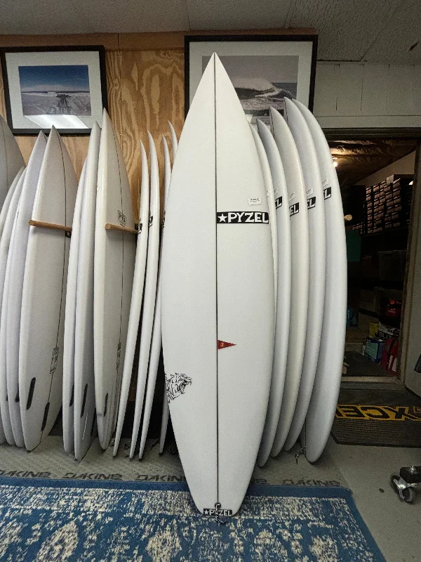 surfboards for freestyle surfing-Pyzel Power Tiger 6'1"  Futures