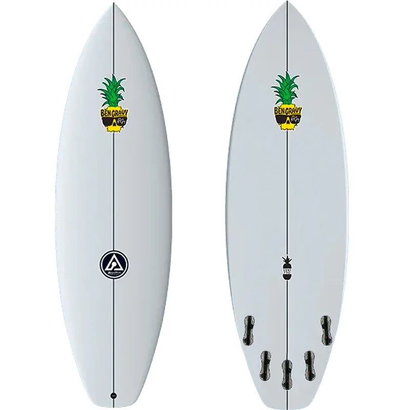 surfboards with double concave for speed-Algorithm Ben Gravy Semi Pro Surfboard - FCS II