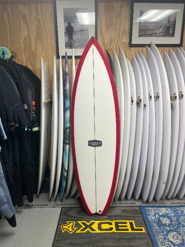 surfboards with wide noses for easy paddling-Rozbern CoPilot FCS2-6'