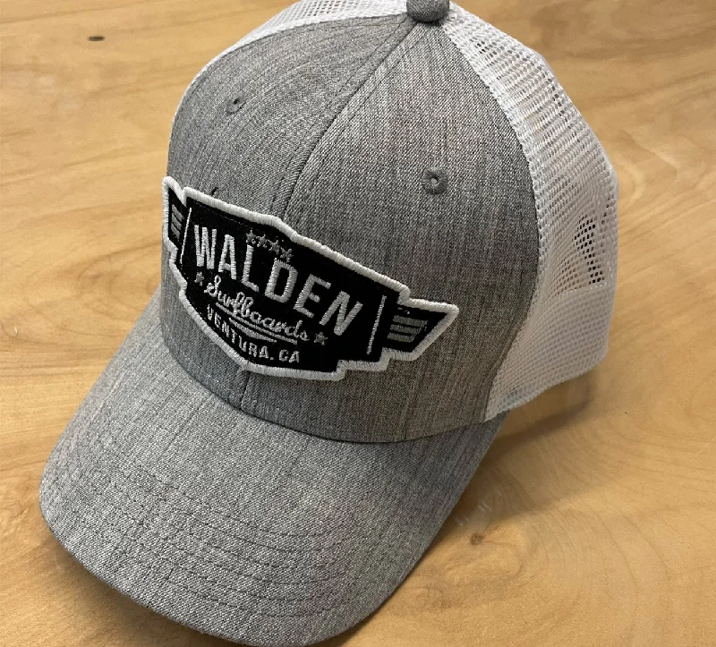 surf fins for maximum power-Walden Wings Trucker: Grey