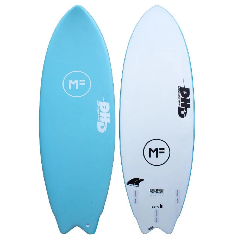 single-fin surfboards for relaxed rides-MICK FANNING SOFTBOARD DHD TWIN 6'0