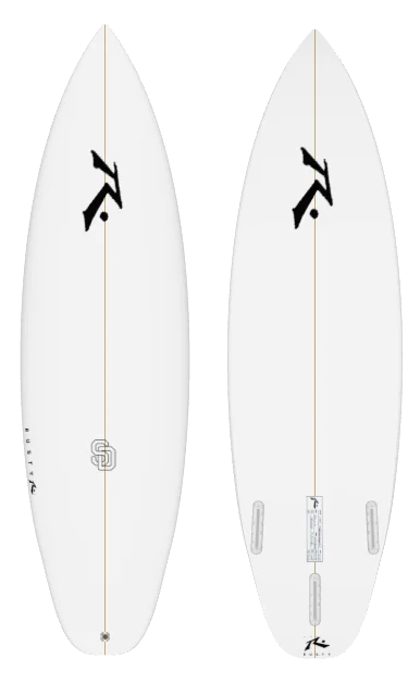 surfboard fins with great power output-SD 5'5" x 18.25 X 2.11 - 22.70L, Round, 3x  Futures Fin Boxes, PU - ID:926368