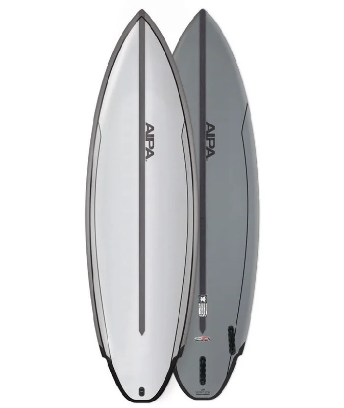 surfboards for better control in bigger waves-Aipa Surftech Dark Twin Dual Core