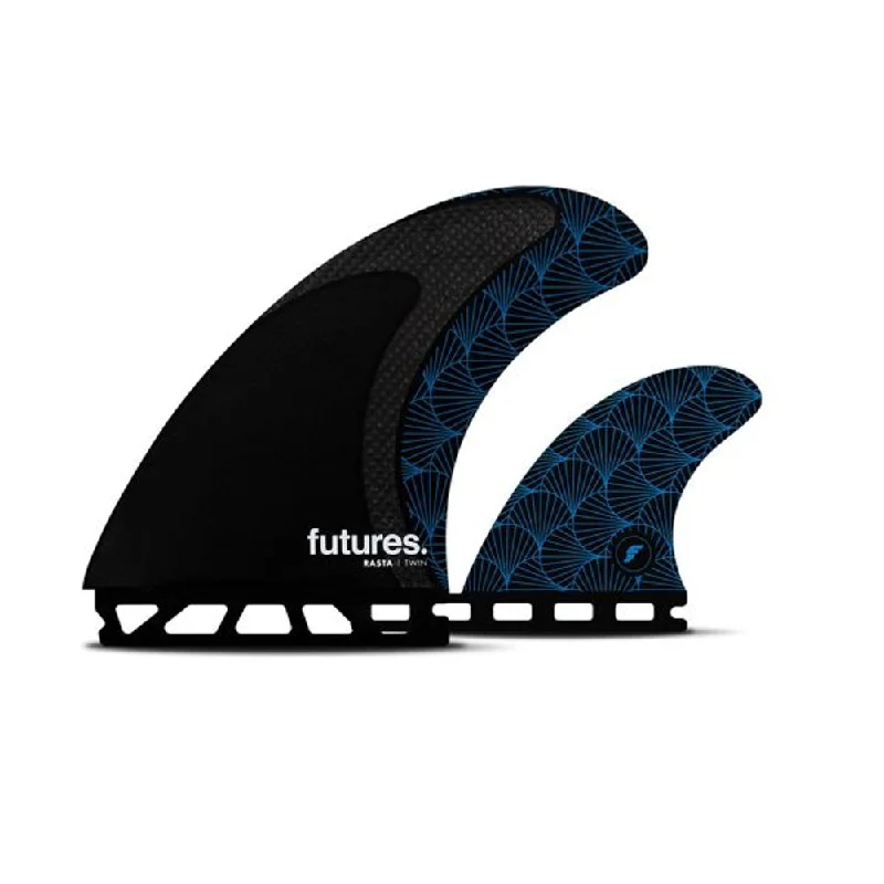 FUTURES RASTA HONEYCOMB CARBON TWIN + STABILISER M BLACK/BLUE