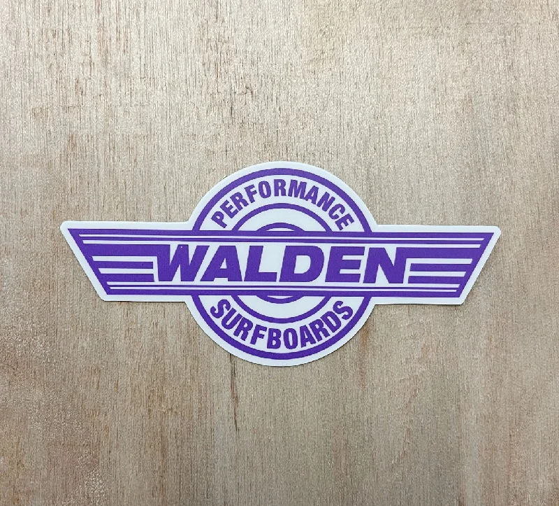 surfboard fins for high-speed control-Walden Performance Stickers : purple