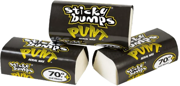 SB Sticky Bumps Punt Bits Wax Warm/Trop Over 70¿ 1-Bar