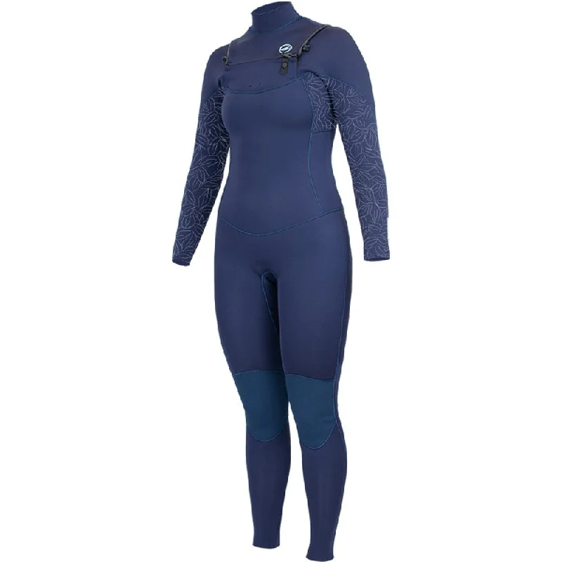 Alder Revo Womens 5/4mm Chest Zip Wetsuit - Blue