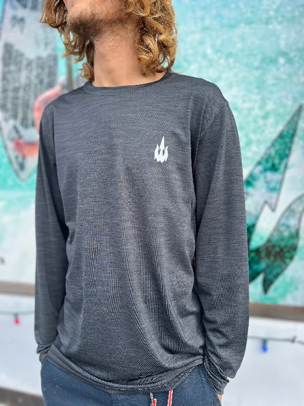 surfboards with great grip-WBZ Hybrid Pro L/S Shirt (UPF 50)