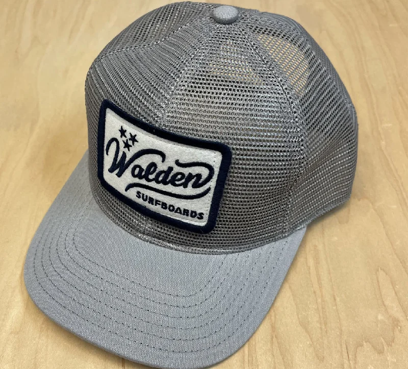 high-speed surf fins for improved performance-Walden Stars hat grey