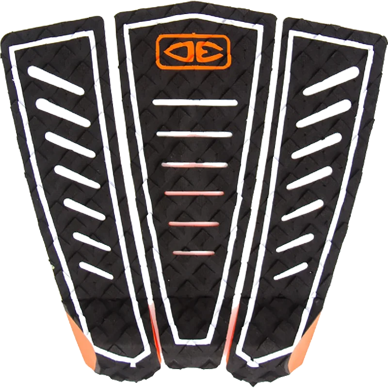 O&E Ocean & Earth Kanoa Signature 3pc Tail Pad Black/Orange