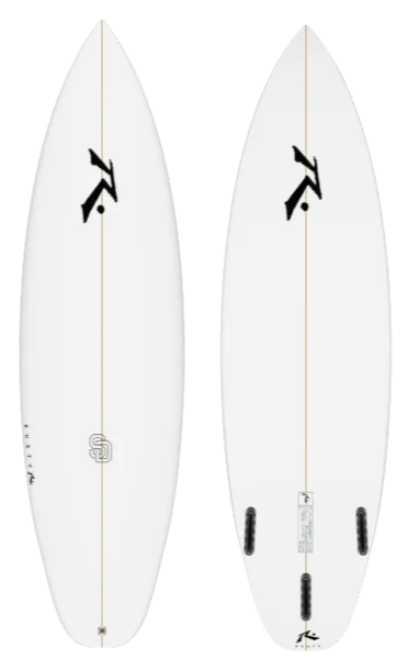 surf fins with enhanced stability-SD 6'4" x 20.25 X 2.64 - 37.60L, Squash, 3x  Futures Fin Boxes, PU - ID:926394