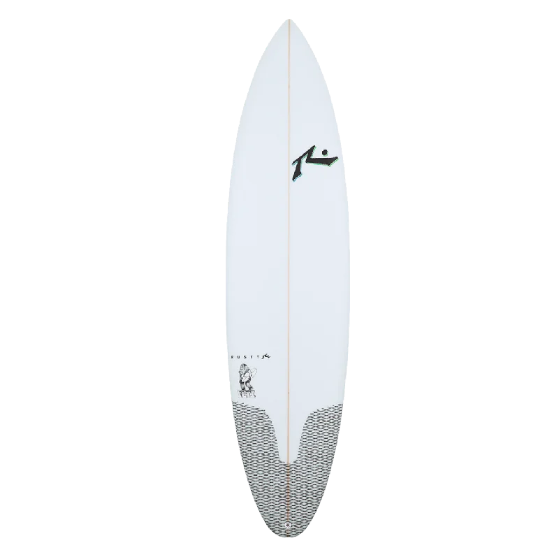 surfboards with improved edge control-Rusty Yeti 7'0" PU