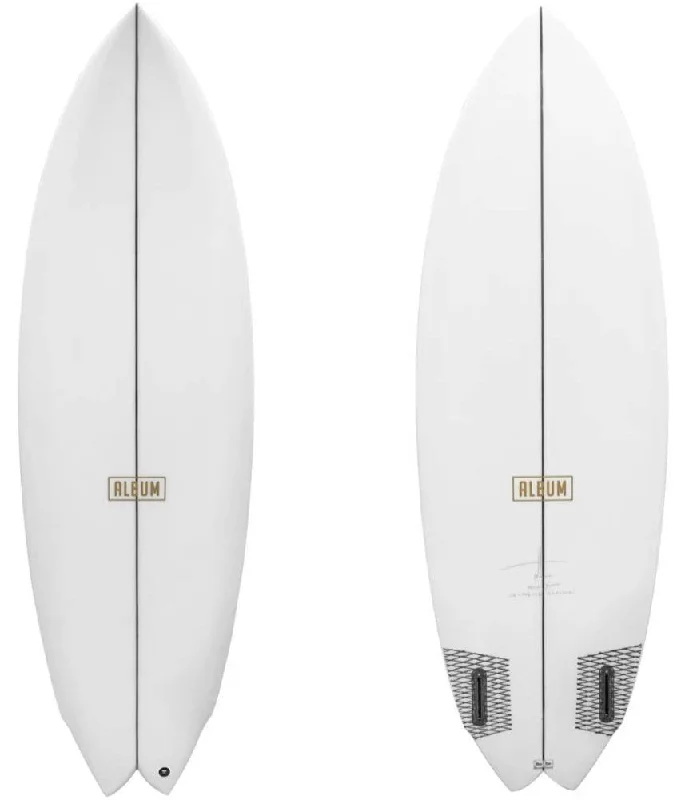 surfboards for competitive surfing-5'2 Twinsman Swallow Tail yellow