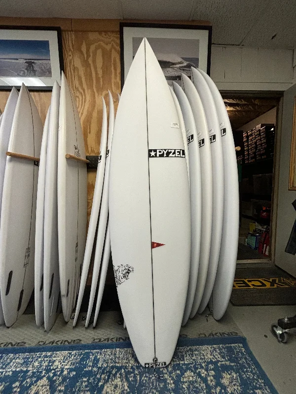 surfboards with advanced fin placements for control-Pyzel Power Tiger 6'0"  Futures