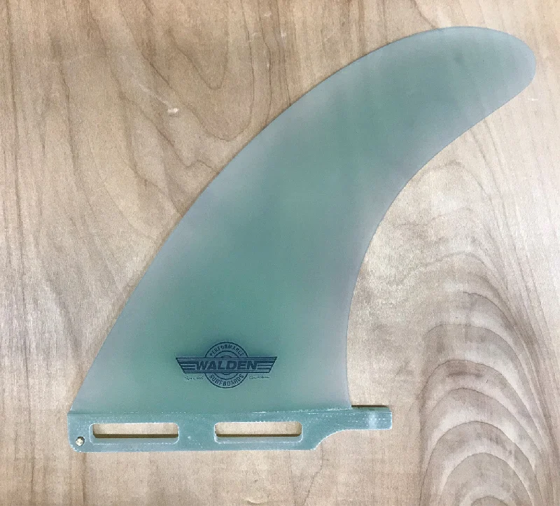 best fins for big wave surfing-Walden Wide Base Fin - Clear