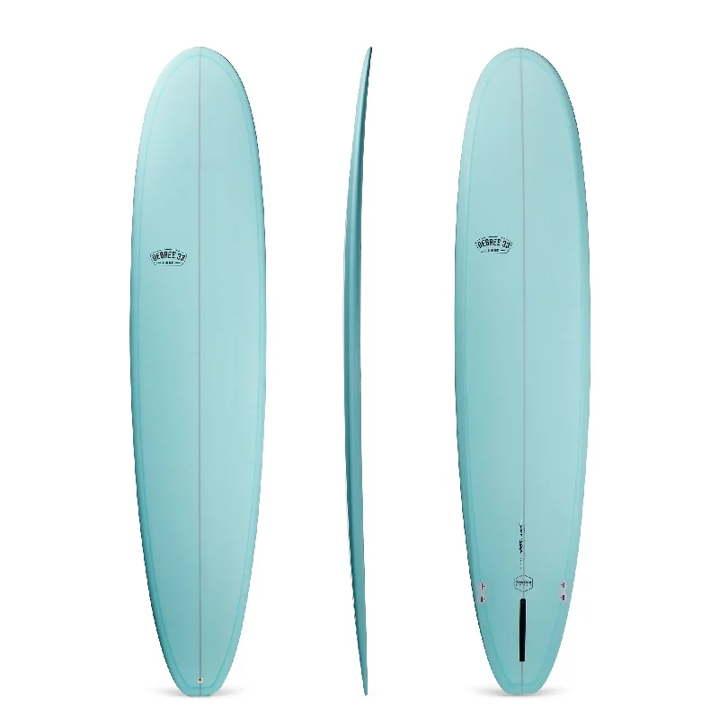 surfboards for pro-level speed and performance-9' Ultimate Longboard Surfboard Aqua Resin Tint (NexGen Epoxy)