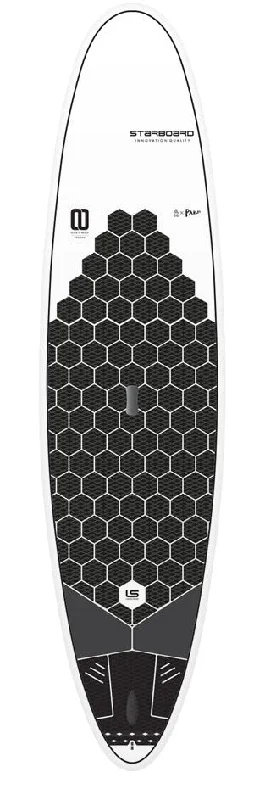 surfboards with high control in powerful waves-2024 STARBOARD LONGBOARD 10'0" x 31" LIMITED SERIES WHITE SUP BOARD