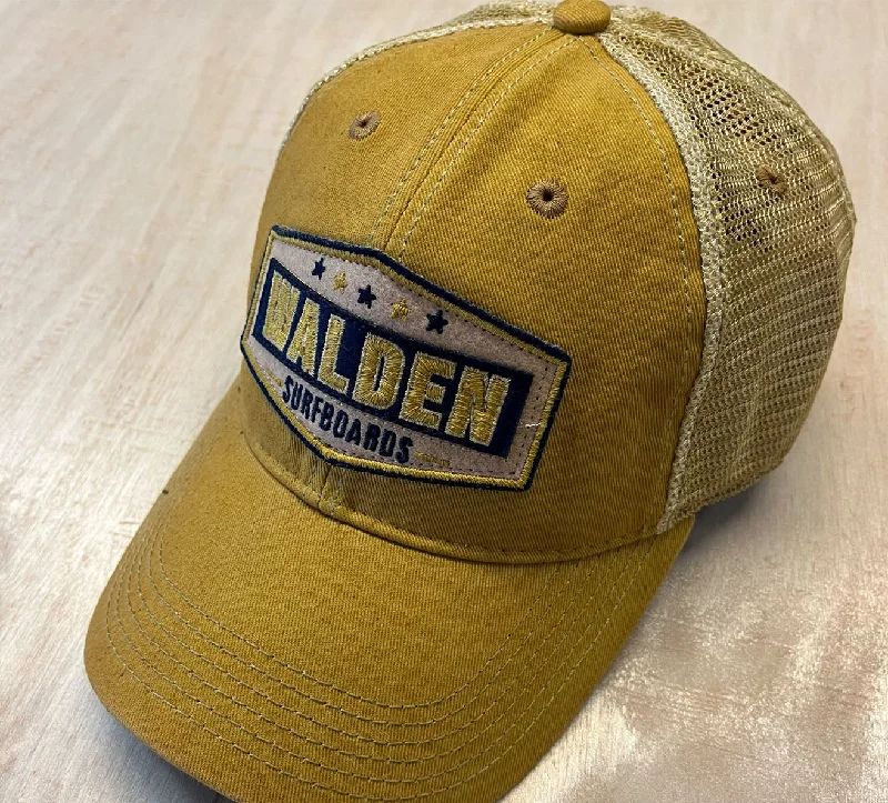 surf fins for balanced performance-Walden Star hat - Yellow