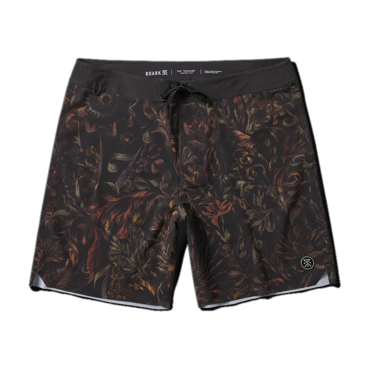 top surfboards for aggressive carving-Roark Passage Primo 18" Nocturnal Black Boardshort