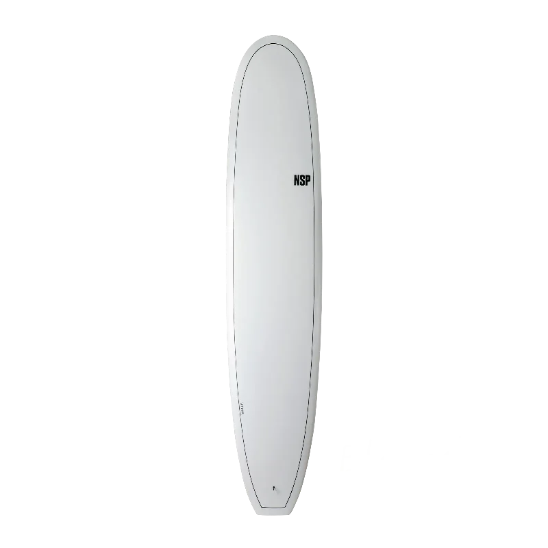 durable surfboards for extreme conditions-NSP Surfboards - 9'4" Elements HDT Sleepwalker Log - White