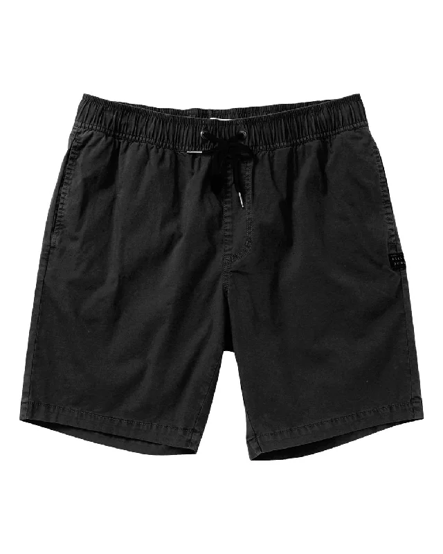 surfboard shorts for maximum comfort-Billabong Larry Stretch Walkshort Black