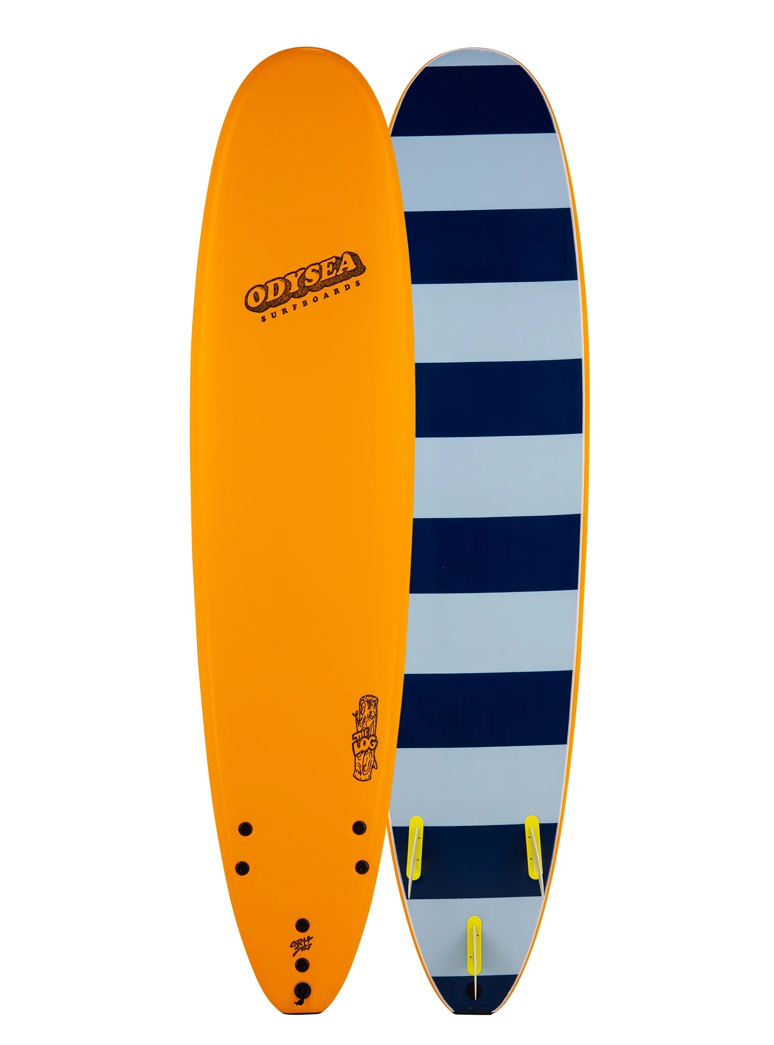 surfboards with great traction for foot control-7'0 Log Pilsner