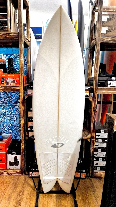 surfboards for easy wave take-offs-Sharpeye Maguro 5'10 Twin Futures