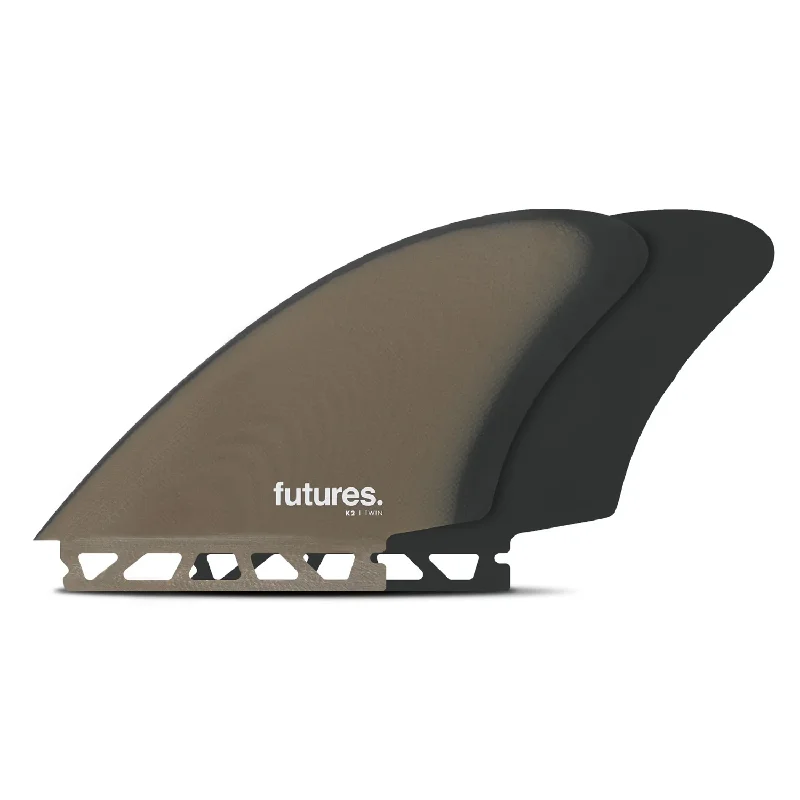 FUTURES K2 FIBERGLASS KEEL TWIN - BROWN/GREY