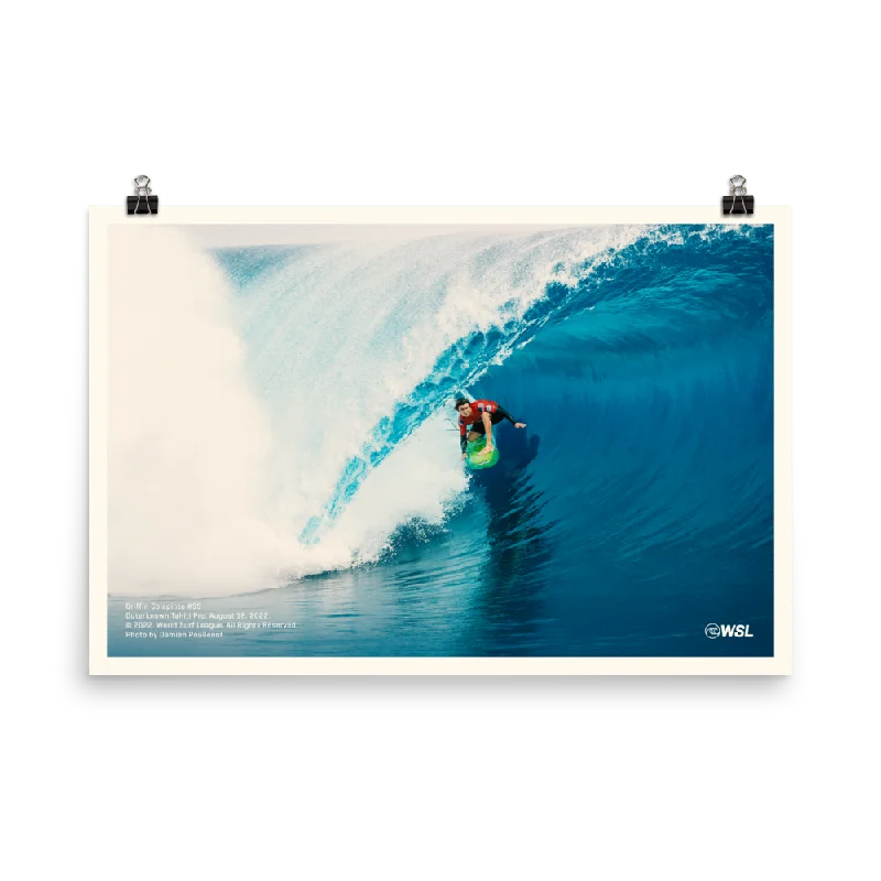 2023 Griffin Colapinto Poster: Outerknown Tahiti Pro, 2022