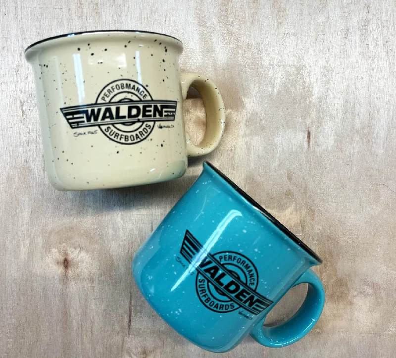 removable surf fins for convenience-Walden campfire mug