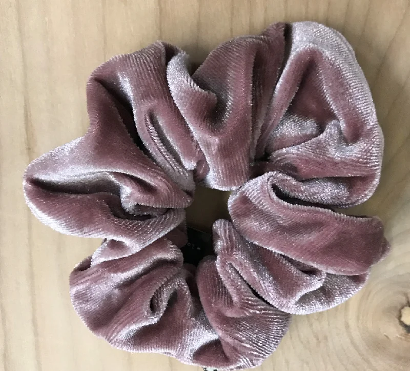 high-quality surfboard fins for performance-velvet scrunchie: blush