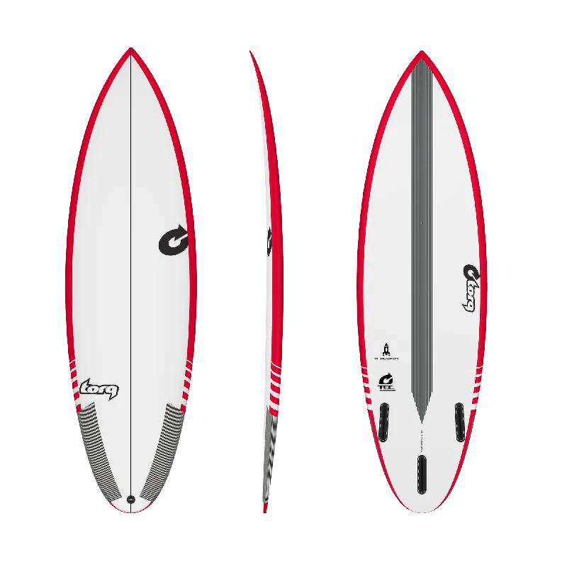 quad fins for better control-Torq - Thruster TEC - Surfboard