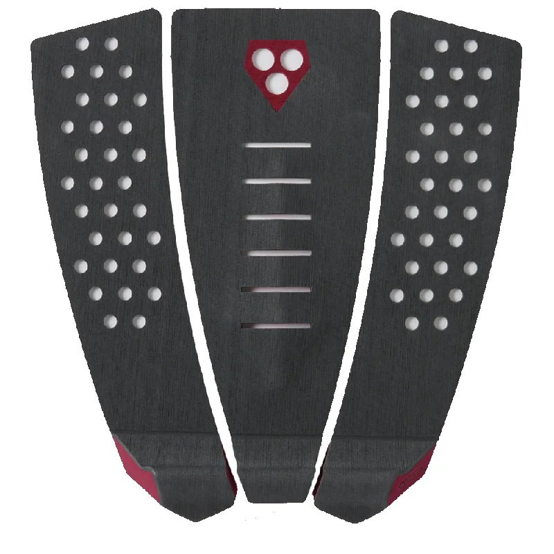 GORILLA GRIP SKINNY THREE 3PC CHARCOAL/RED PLUM