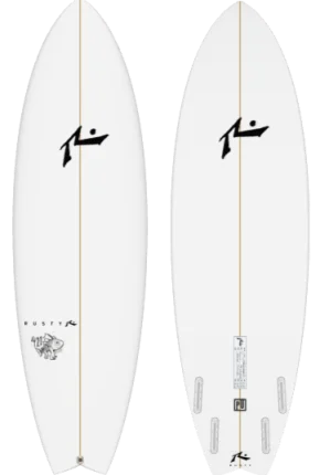 high-performance surf fins for maneuvers-421 Fish 6'4" x 21.75 X 2.51 - 40.60L, Dove, 4x  Futures Fin Boxes, PU - ID:926321