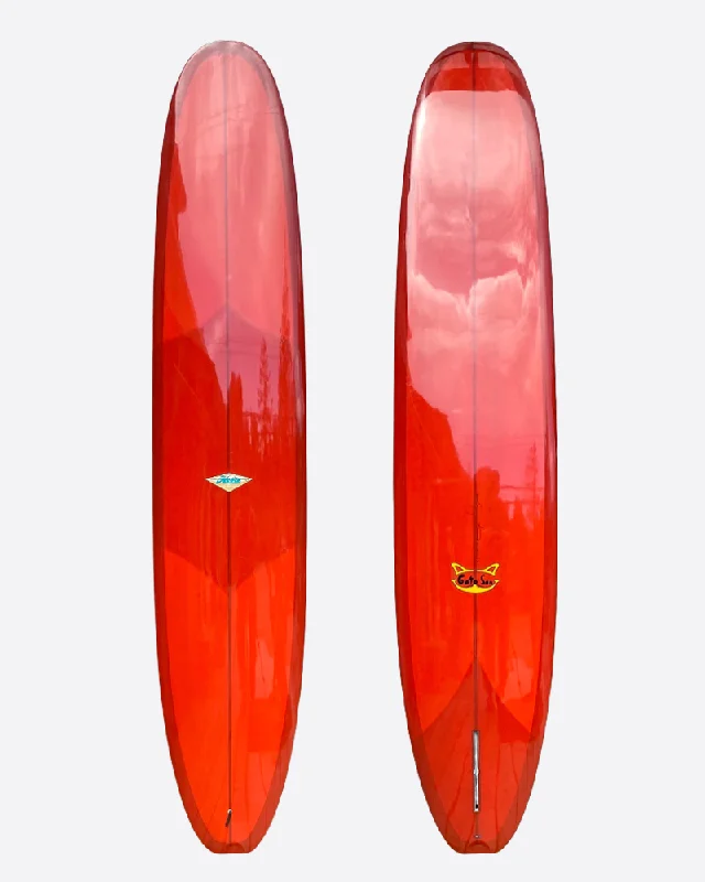 surfboards for smooth and fluid turns-Hobie 9.8 Gato Son Longboard